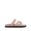 Women Billini Slides | Theon Pink Nubuck