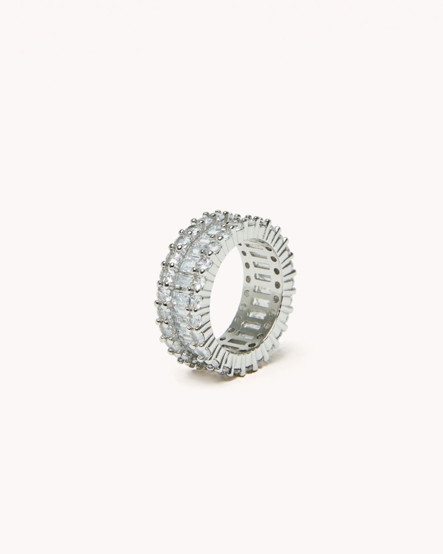 Women Billini Jewelry | Pacific Ring Silver Diamante