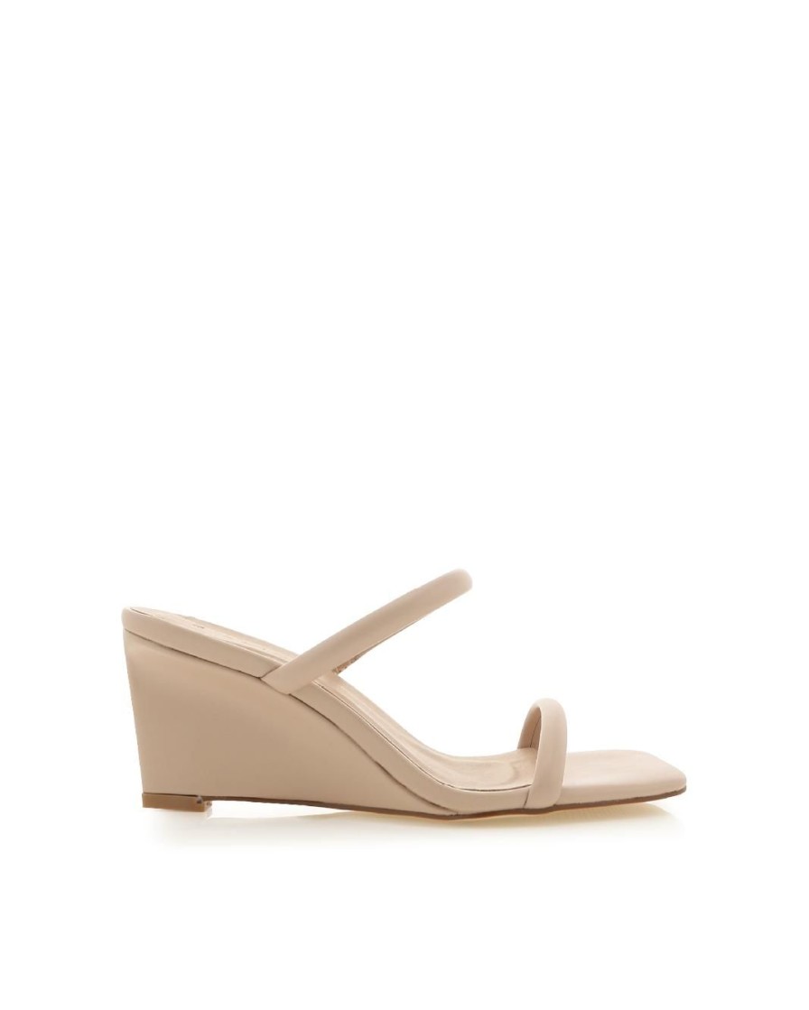 Women Billini Wedges | Bessa Nude