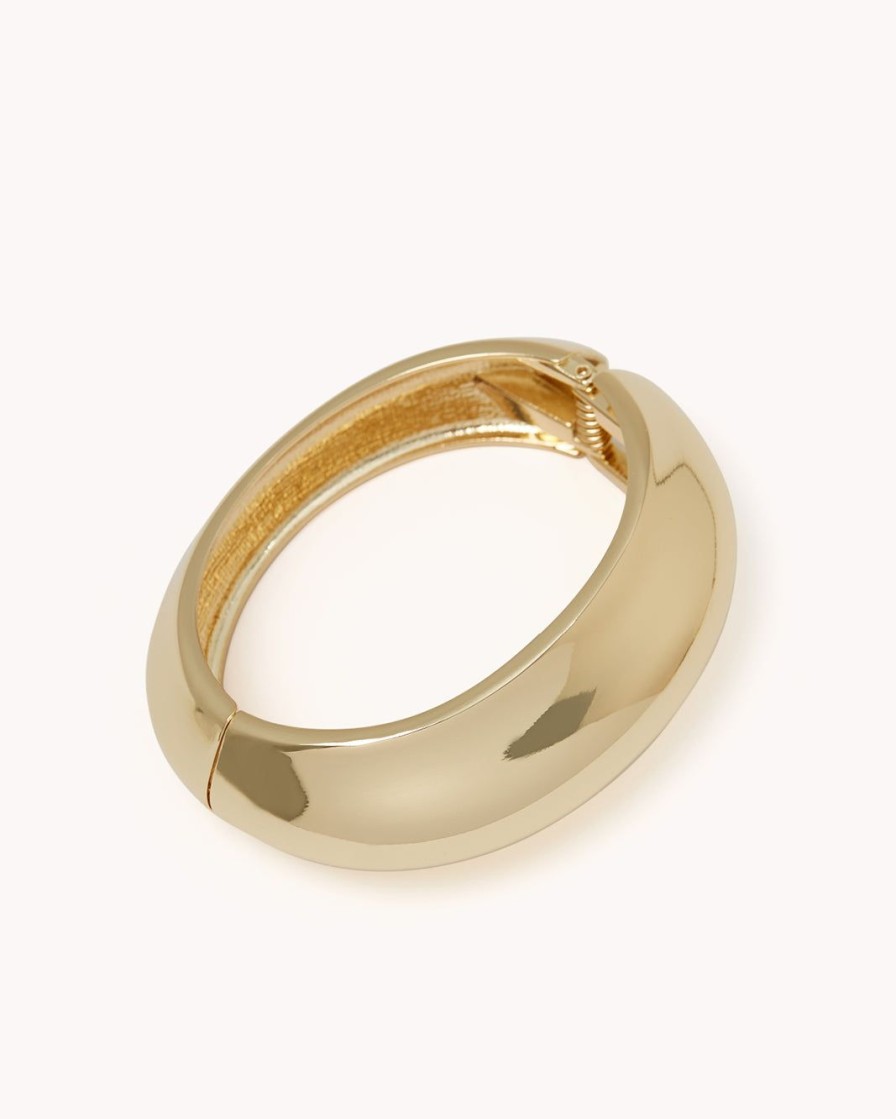 Women Billini Jewelry | Frame Bangle Gold