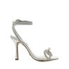 Women Billini Heels | Elara Clear Silver