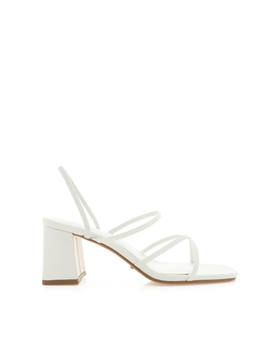 Women Billini Heels | Yesha White Scale