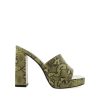 Women Billini Heels | Tahlia Matcha Snake