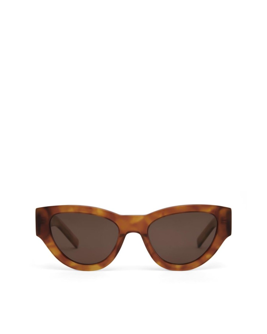 Women Billini Sunglasses | The Carla Honey Tort Auburn