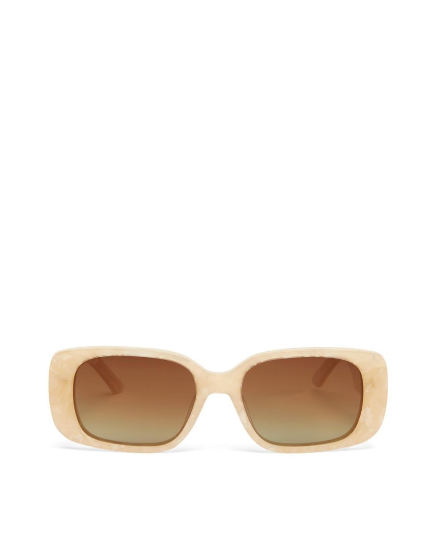 Women Billini Sunglasses | The Heatherton Pearl Tort Amber Fade