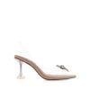 Women Billini Heels | Veil Clear Nude Patent