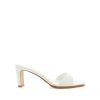 Women Billini Block Heels | Karvan White Croc