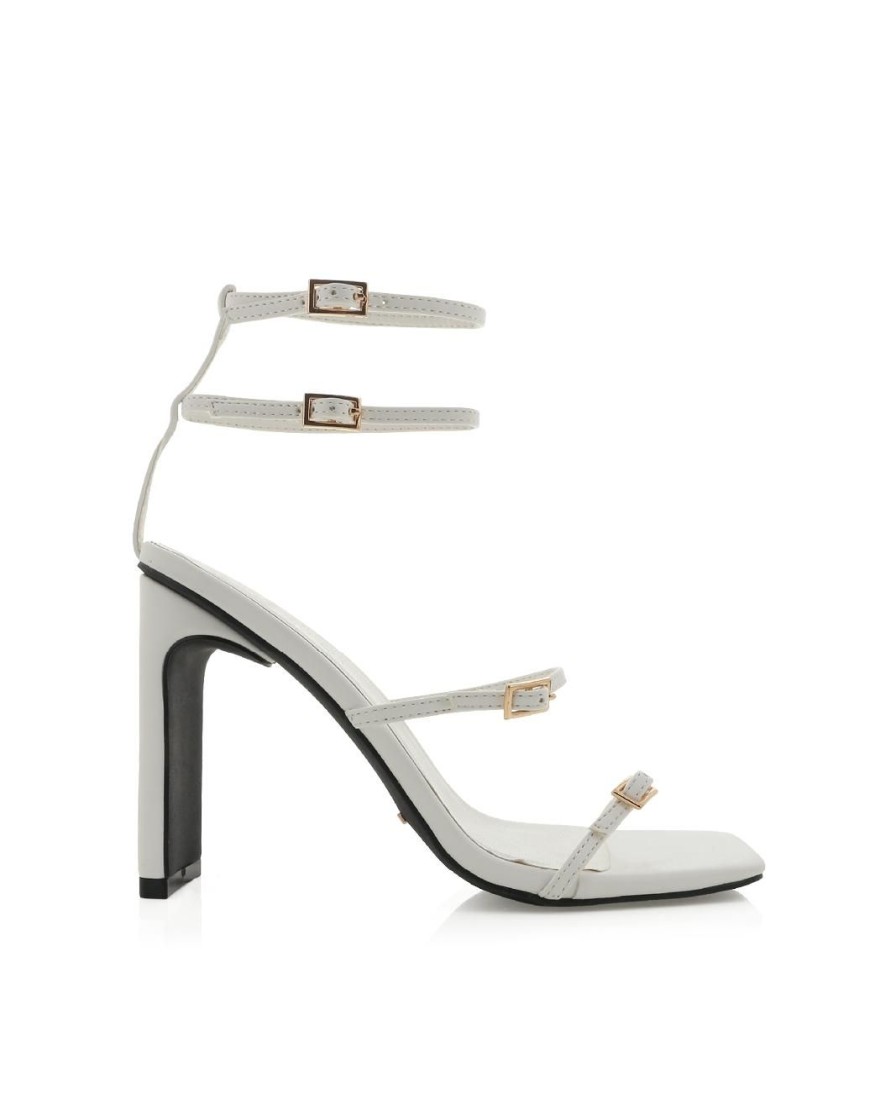 Women Billini Block Heels | 1 White