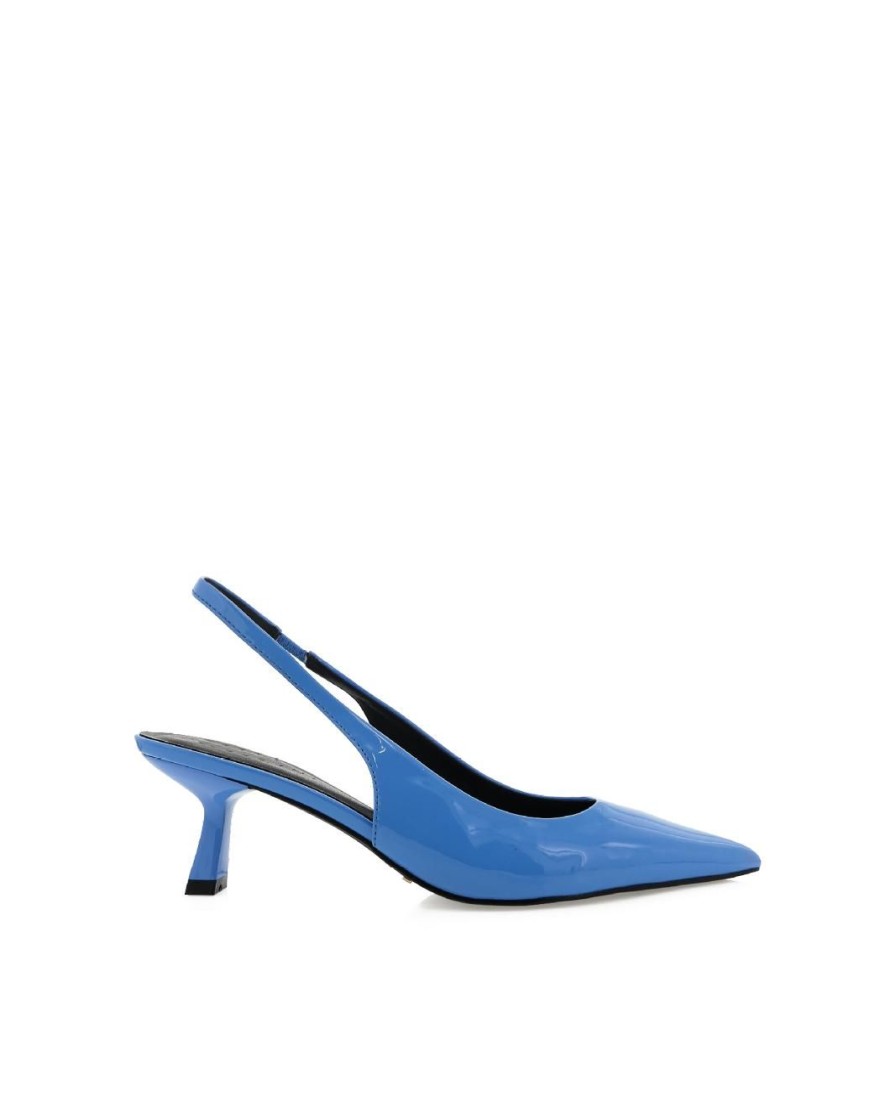 Women Billini Stilettos | Ayla Azure Patent