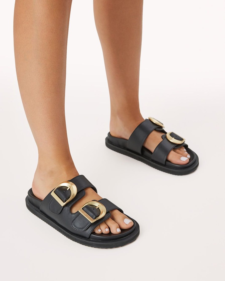 Women Billini Slides | Tayo Black