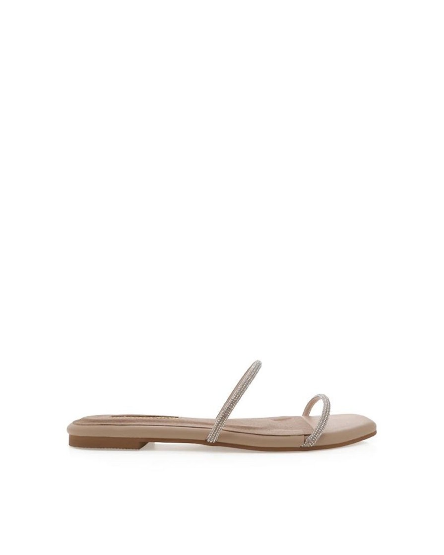 Women Billini Slides | Tenley Diamante Nude