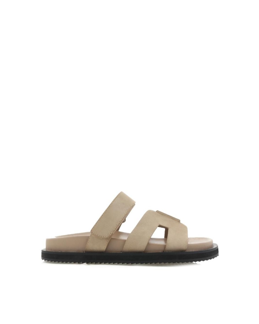 Women Billini Flats | Theon Taupe Nubuck