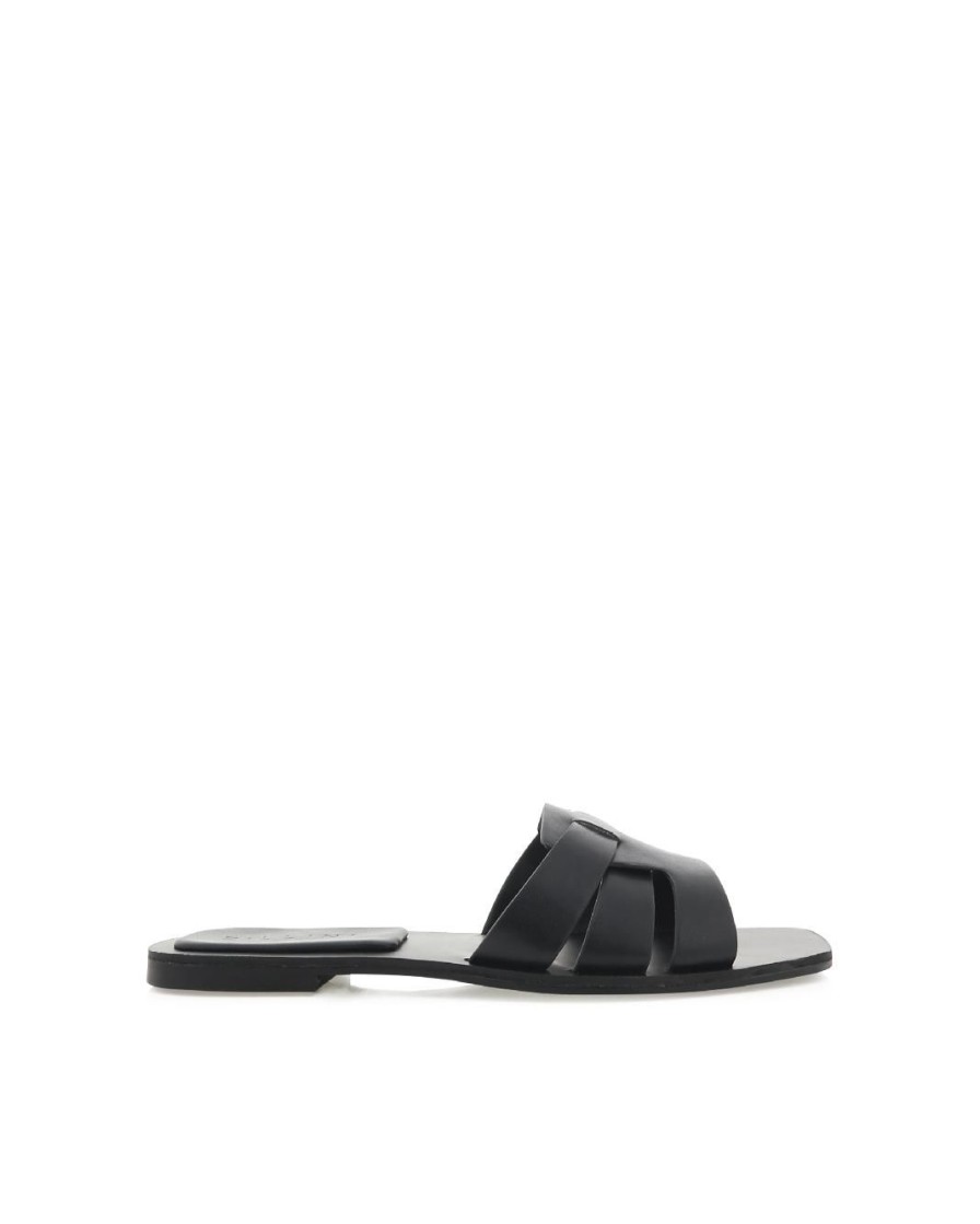 Women Billini Slides | Ferna Black