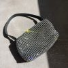 Women Billini Bags | Tayah Handbag Silver Diamante Black