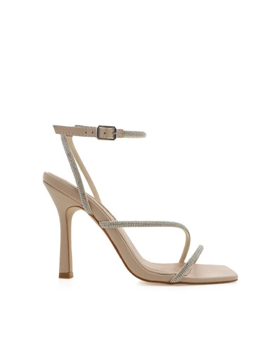 Women Billini Heels | Bryar Nude Diamante