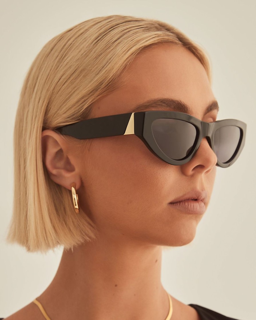 Women Billini Sunglasses | The Goulart Black Jet