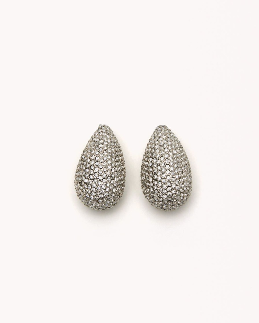 Women Billini Jewelry | Gina Earring Silver Diamante