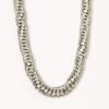 Women Billini Jewelry | Phoebe Necklace Silver Diamante