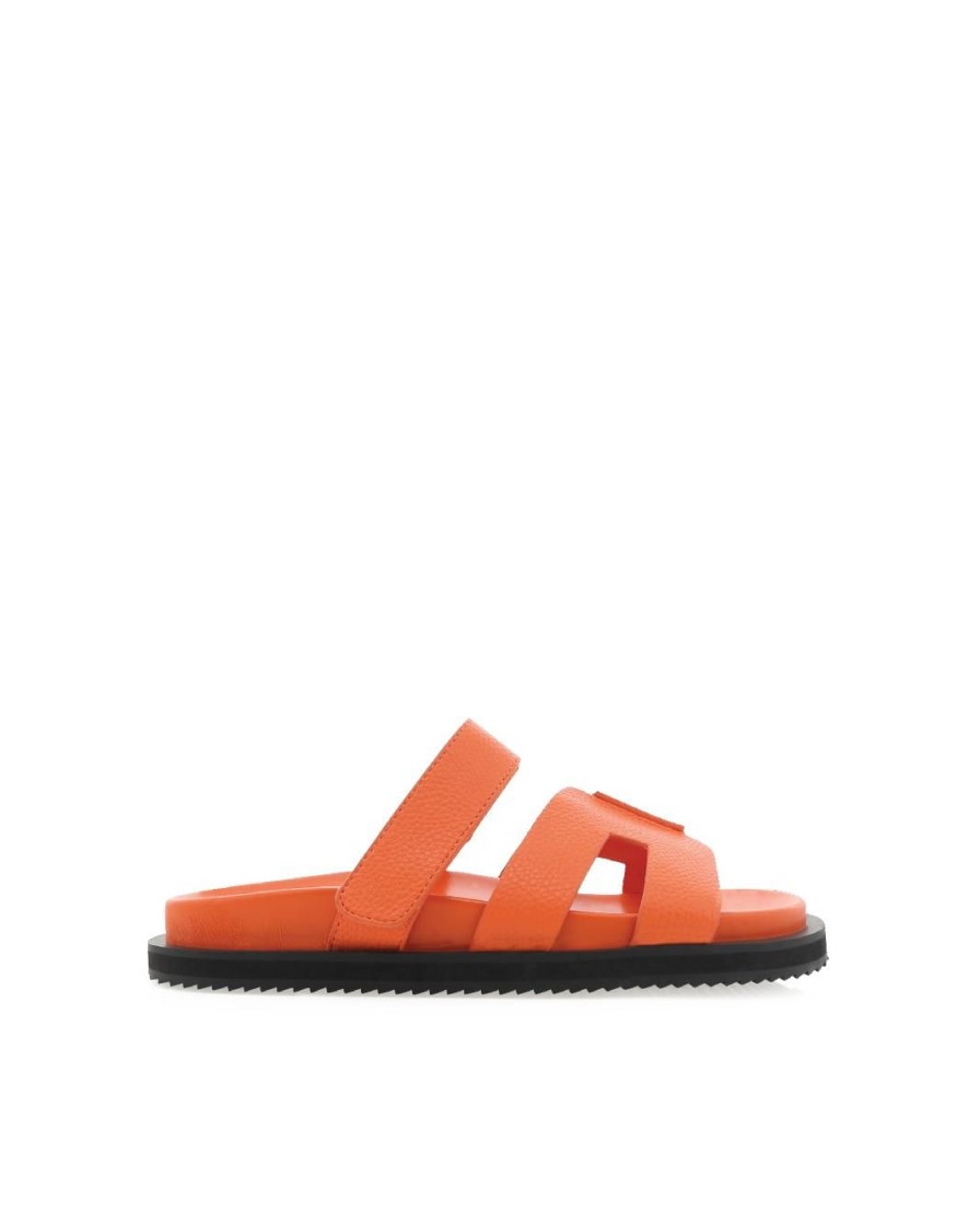 Women Billini Slides | Theon Tangerine