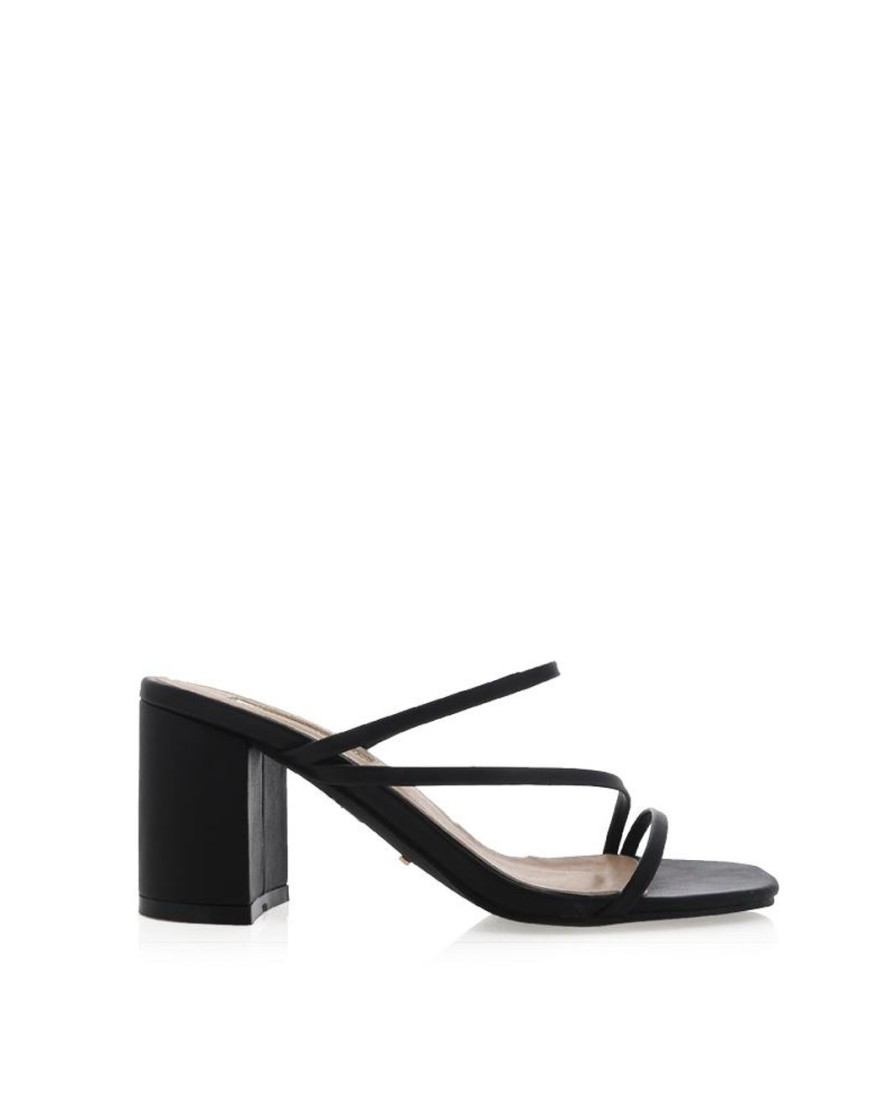 Women Billini Block Heels | Yazmin Wide Fit Black