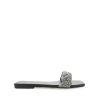 Women Billini Slides | Fulton Black Diamante