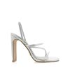 Women Billini Block Heels | Diaz Silver Scale