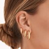 Women Billini Jewelry | Garda Earring 3 Pack Gold Plated 18K