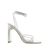 Women Billini Heels | Cyrus Silver Metallic