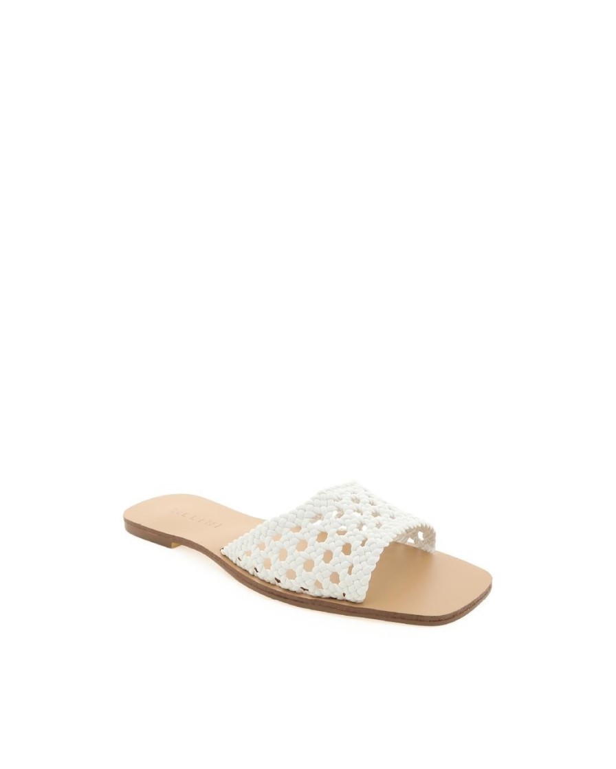 Women Billini Flats | Fadey White