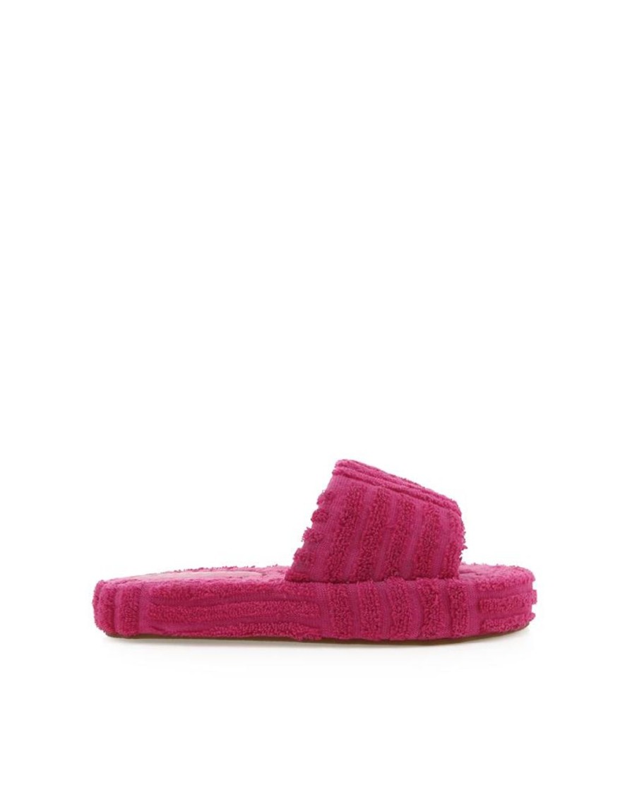 Women Billini Slippers | Holly Pink Terry