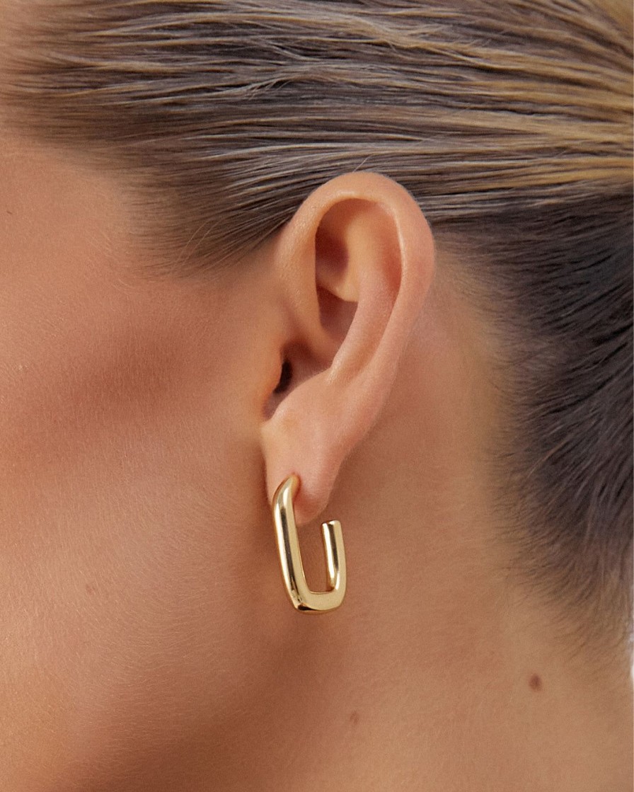 Women Billini Jewelry | Panni Earring Gold Plated 18K