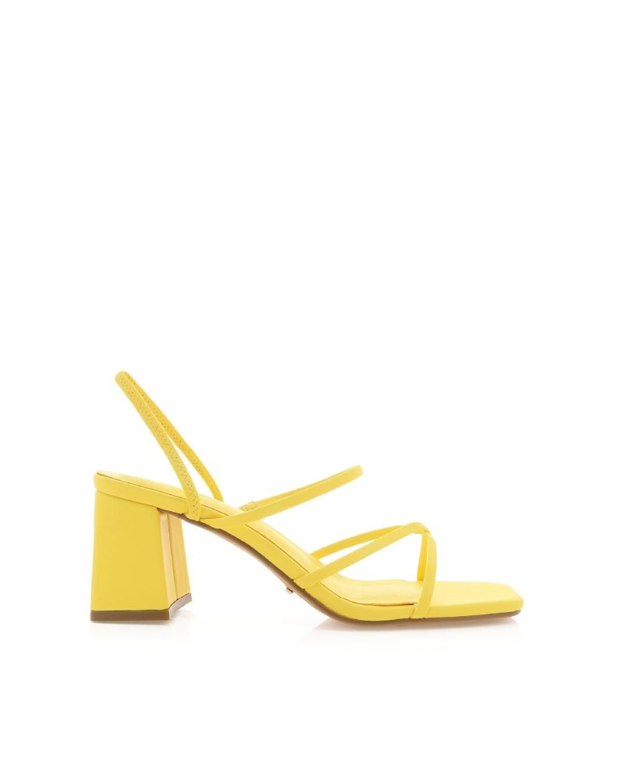 Women Billini Block Heels | Yesha Yellow