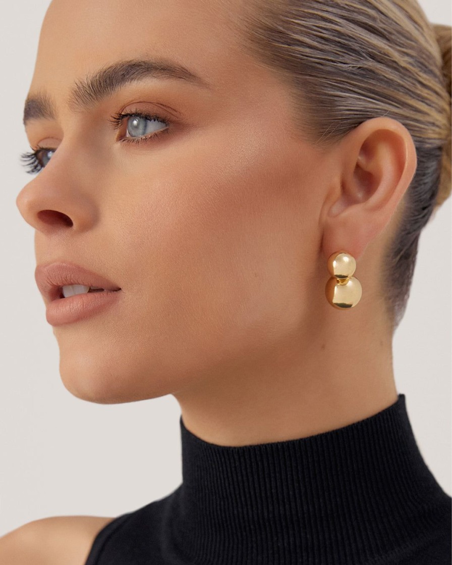 Women Billini Jewelry | Darling Earring Gold