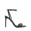 Women Billini Stilettos | Yanni Black Satin