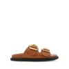 Women Billini Slides | Tayo Dark Tan