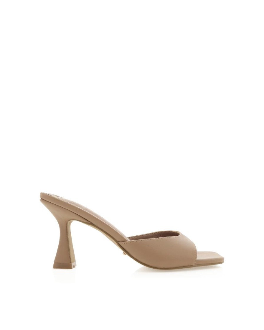 Women Billini Mules | Binita Dark Nude