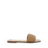 Women Billini Flats | Inisha Sugar Brown Raffia