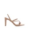 Women Billini Block Heels | Sammi Wide Fit Nude Patent