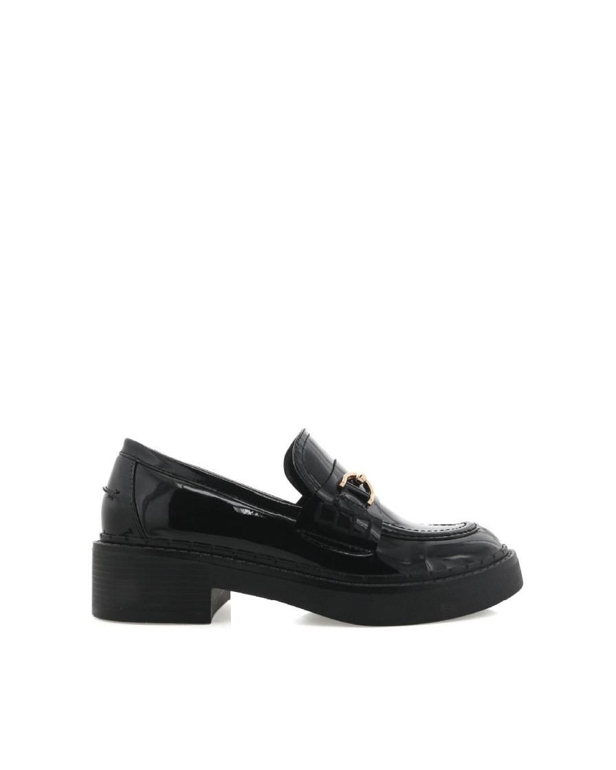 Women Billini Flats | Cole Black Patent