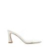 Women Billini Heels | Mikana White Patent Clear