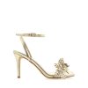 Women Billini Heels | Unna Gold Metallic