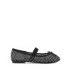 Women Billini Flats | Edda Black Diamante