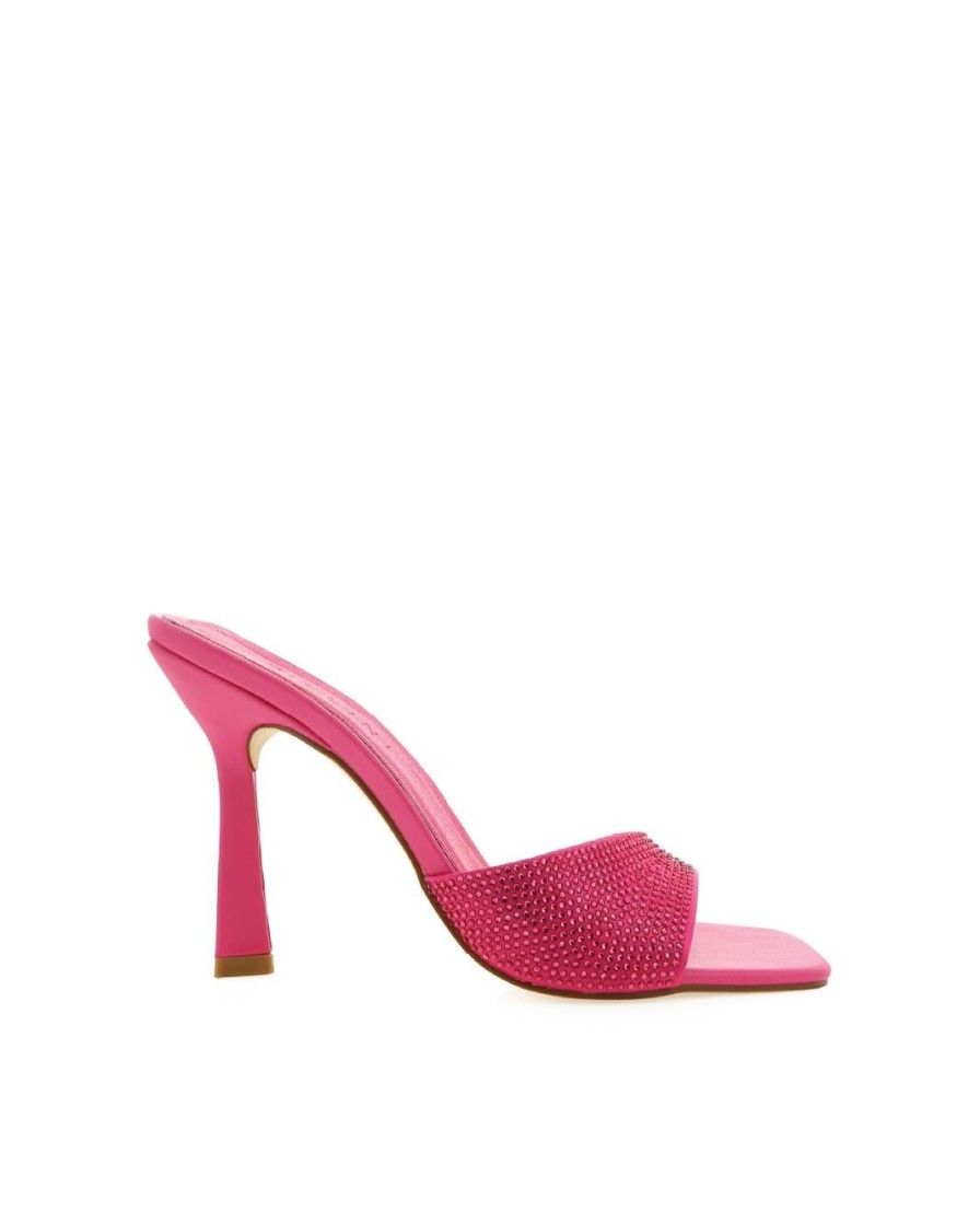 Women Billini Heels | Alayna Pink Diamante