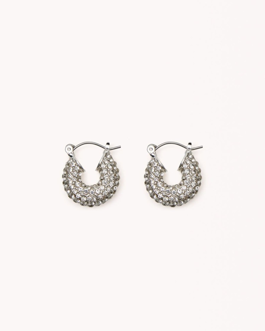 Women Billini Jewelry | Perry Earring Silver Diamante