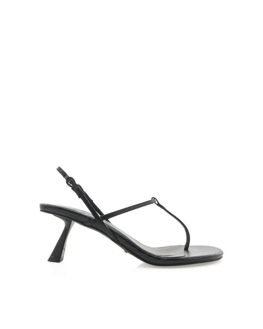 Women Billini Heels | Missy Black Scale