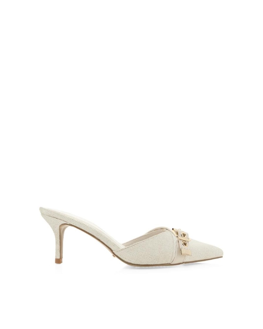 Women Billini Pumps | Daija Ivory Linen