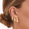 Women Billini Jewelry | Gracina Earring 3 Pack Gold Plated 18K