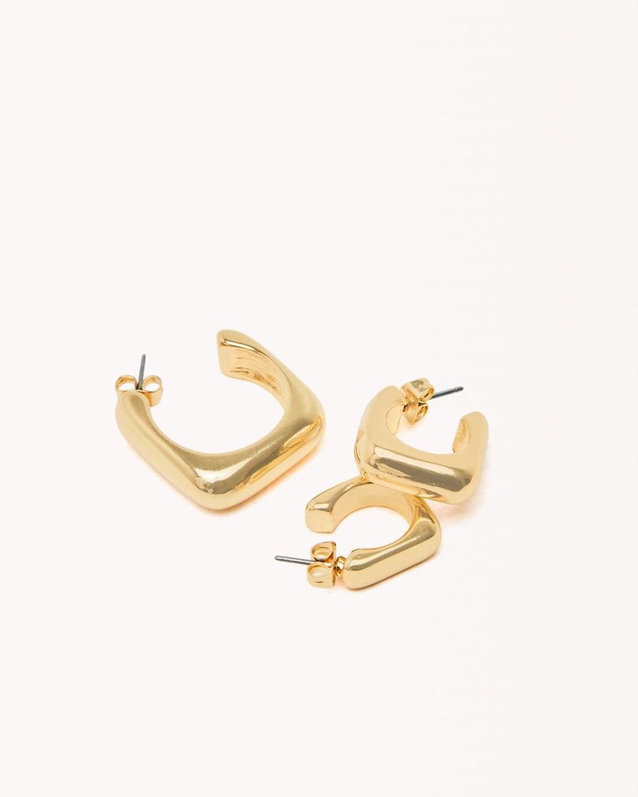 Women Billini Jewelry | Gracina Earring 3 Pack Gold Plated 18K