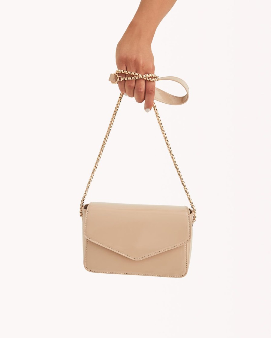 Women Billini Bags | Rosie Cross Body Bag Nude Patent