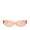 Women Billini Sunglasses | The Georgia Sheer Rose Sheer Rose